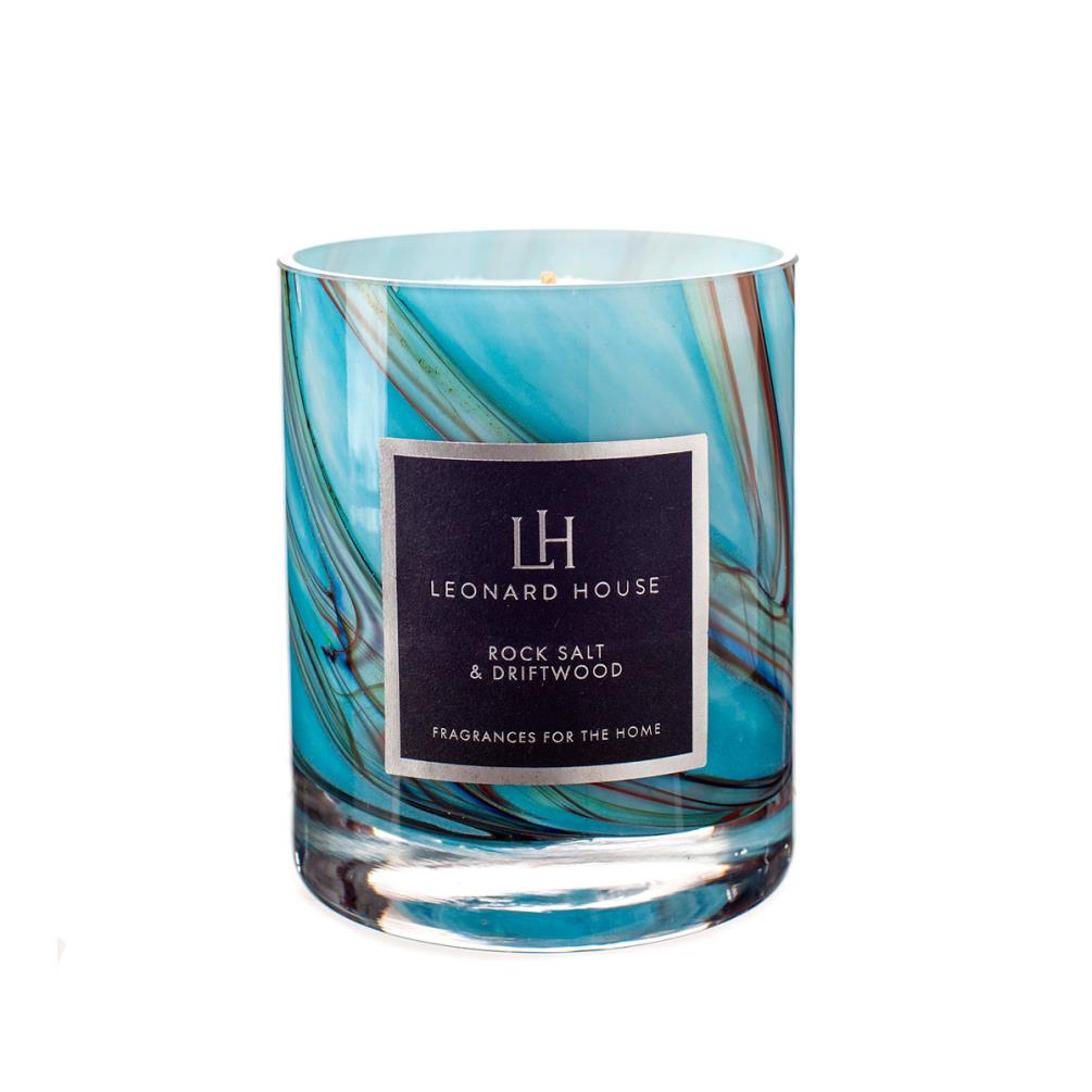 Leonard House Rock Salt & Driftwood Jar Candle £25.19